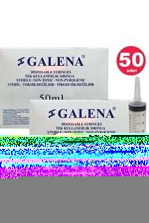 50 Cc Beslenme Enjektörü Çam Uçlu Katater X 50 Adet