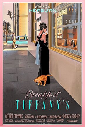 Breakfast at Tiffanys (1961) 004 AFİŞ - POSTER