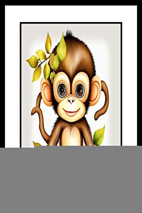 Büyük Zürafa Digital Art ( ÇERÇEVESİZ - ÇERÇEVE YOKTUR ) ( ULTRA HD ) FOLYO AFİŞ - POSTER