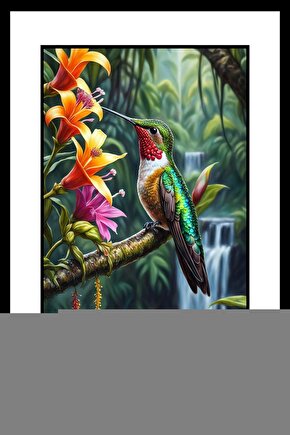 Balıkçıl Kuşları Digital Art ( ÇERÇEVESİZ - ÇERÇEVE YOKTUR ) ( ULTRA HD ) FOLYO AFİŞ - POSTER