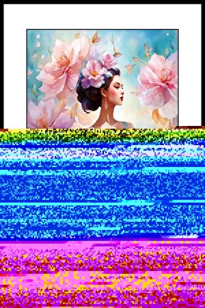 Palmiye Sahill ve Sabah Digital Art ( ÇERÇEVESİZ - ÇERÇEVE YOKTUR ) ( ULTRA HD ) FOLYO AFİŞ - POSTER