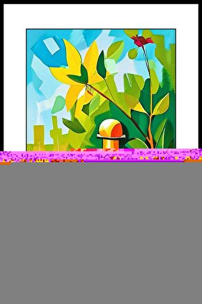 Parfüm Şişesi Digital Art ( ÇERÇEVESİZ - ÇERÇEVE YOKTUR ) ( ULTRA HD ) FOLYO AFİŞ - POSTER