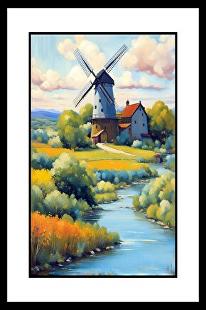 Yeldeğirmeni Digital Art ( ÇERÇEVESİZ - ÇERÇEVE YOKTUR ) ( ULTRA HD ) FOLYO AFİŞ - POSTER