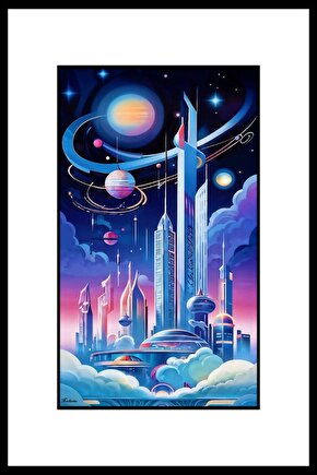 Hayaller ve Dünyam Digital Art ( ÇERÇEVESİZ - ÇERÇEVE YOKTUR ) ( ULTRA HD ) FOLYO AFİŞ - POSTER