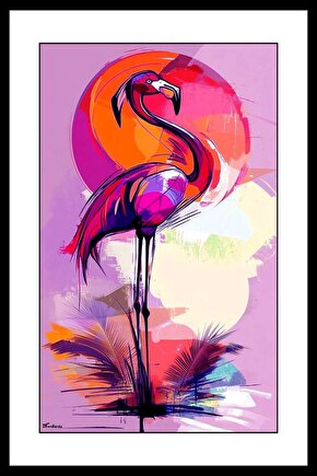 Güneşe Bakan Kuş Digital Art ( ÇERÇEVESİZ - ÇERÇEVE YOKTUR ) ( ULTRA HD ) FOLYO AFİŞ - POSTER