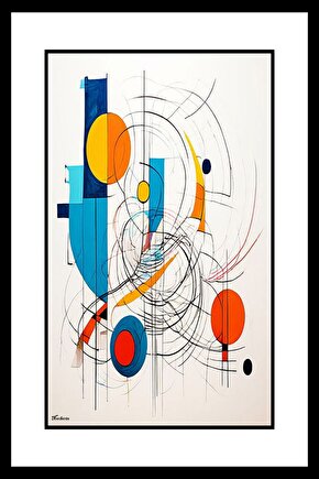 Soyut İnsanlar Digital Art ( ÇERÇEVESİZ - ÇERÇEVE YOKTUR ) ( ULTRA HD ) FOLYO AFİŞ - POSTER