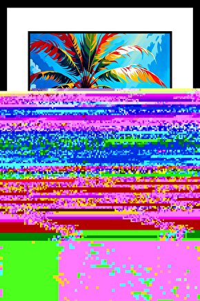 Tatil ve Güneş Digital Art ( ÇERÇEVESİZ - ÇERÇEVE YOKTUR ) ( ULTRA HD ) FOLYO AFİŞ - POSTER