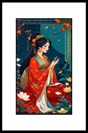 Japon Sanatı Digital Art ( ÇERÇEVESİZ - ÇERÇEVE YOKTUR ) ( ULTRA HD ) FOLYO AFİŞ - POSTER