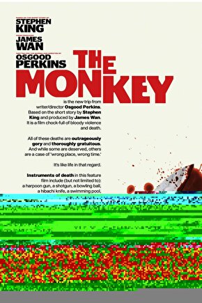 The Monkey (2025) 0001 AFİŞ - POSTER ( FOLYO ) - AFİŞ - POSTER-7642
