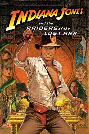 Raiders of the Lost Ark (1981) AFİŞ - POSTER ( FOLYO ) - AFİŞ - POSTER-5272