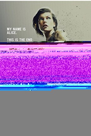 Resident Evil The Final Chapter (2017) AFİŞ - POSTER ( FOLYO ) - AFİŞ - POSTER-5414