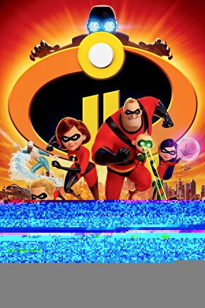 Incredibles 2 (2018) 4 ( FOLYO ) - AFİŞ - POSTER-3747