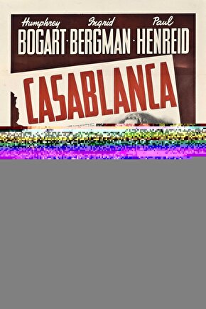 Casablanca (1942) 6 ( FOLYO ) - AFİŞ - POSTER-2061