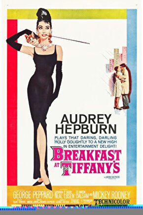 Breakfast at Tiffanys (1961) 1 ( FOLYO ) - AFİŞ - POSTER-1898