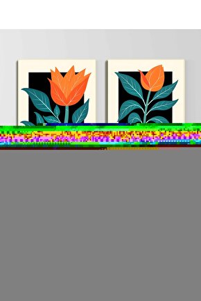 Matisse - Sanat - Soyut - Doğa - Ev - Yaşam ( 2 Li Çerçevesiz ) Poster - Afiş - Tablo NNHT643