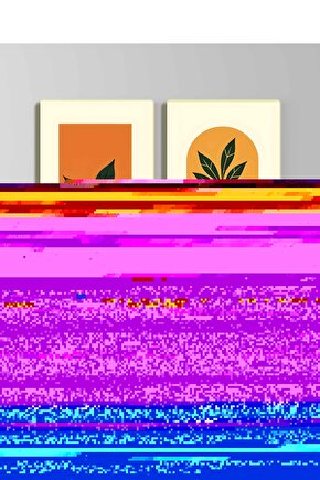 Matisse - Sanat - Soyut - Doğa - Ev - Yaşam ( 2 Li Çerçevesiz ) Poster - Afiş - Tablo NNHT421