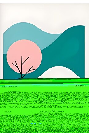 Matisse - Sanat - Soyut - Doğa - Yaşam ( Tekli Çerçevesiz ) Poster - Afiş - Tablo MKKM1622