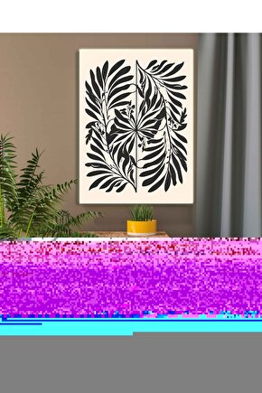 Matisse - Sanat - Soyut - Doğa - Yaşam ( Tekli Çerçevesiz ) Poster - Afiş - Tablo MKKM2231