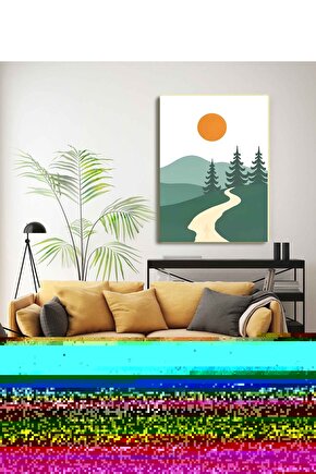 Matisse - Sanat - Soyut - Doğa - Yaşam ( Tekli Çerçevesiz ) Poster - Afiş - Tablo MKKM2261