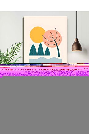 Matisse - Sanat - Soyut - Doğa - Yaşam ( Tekli Çerçevesiz ) Poster - Afiş - Tablo MKKM2383