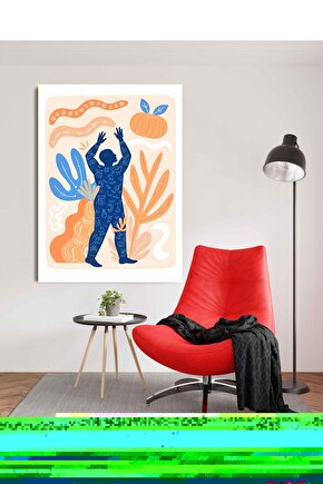 Matisse - Sanat - Soyut - Doğa - Yaşam ( Tekli Çerçevesiz ) Poster - Afiş - Tablo MKKM1280