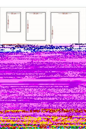 Matisse - Boho - Art Deco - Soyut - Doğa ( 3 lü Çerçevesiz ) Poster - Afiş - Tablo KR2C00180