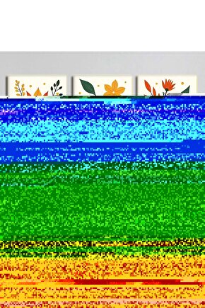 Matisse - Boho - Art Deco - Soyut - Doğa ( 3 lü Çerçevesiz ) Poster - Afiş - Tablo KR2C00867