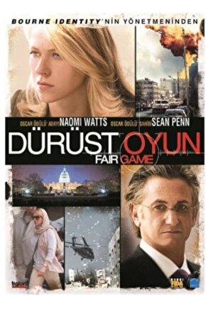 Fair Game (Dürüst Oyun) DVD Ambalajında Bandrollü Türkçe Dublaj