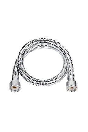 12 12 Kısa Robot Tepe Duş Seti Spiral Hortumu 60cm