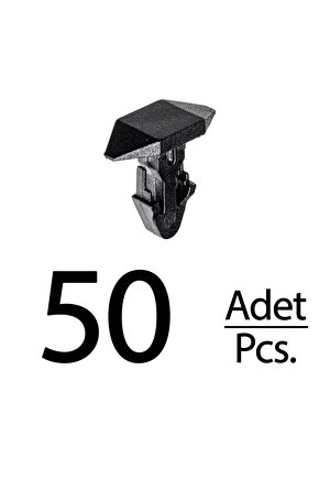 Integra Honda Civic del Sol CR-V için Kaput Fitil Klips - 50 Adet