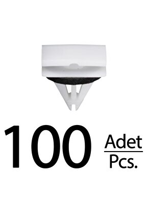 Ford için Çıta Klips- 100 Adet