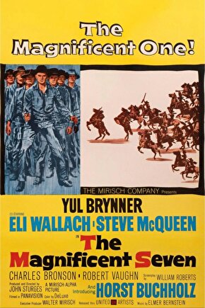 The Magnificent Seven (1960) 001 AFİŞ - POSTER