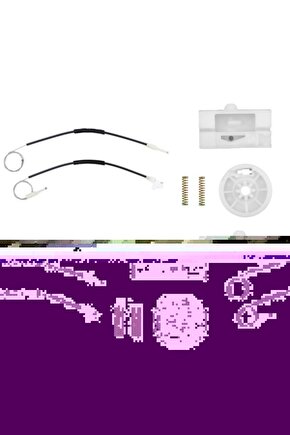 Renault Megane 1 için Ön Cam Tamir Seti-SET