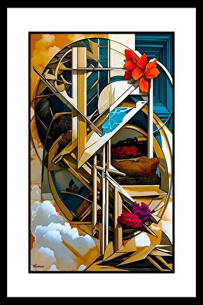 Modern Çizim Digital Art ( ÇERÇEVESİZ - ÇERÇEVE YOKTUR ) ( ULTRA HD ) FOLYO AFİŞ - POSTER