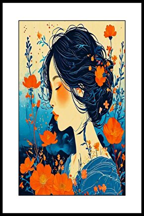 Geyşanın Dünyası Digital Art ( ÇERÇEVESİZ - ÇERÇEVE YOKTUR ) ( ULTRA HD ) FOLYO AFİŞ - POSTER