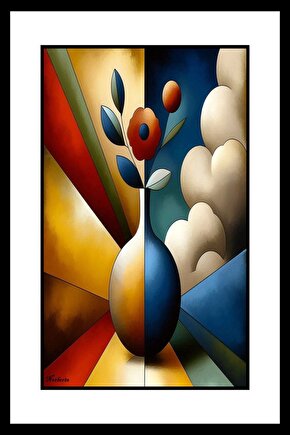 Rüya Vazoları Digital Art ( ÇERÇEVESİZ - ÇERÇEVE YOKTUR ) ( ULTRA HD ) FOLYO AFİŞ - POSTER