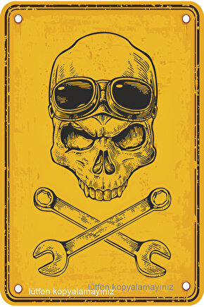 motor araba yarışı  hız ralli kuru kafa dekorasyon tablo retro ahşap poster