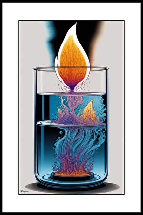 Mumu Işığı ve Umut Digital Art ( ÇERÇEVESİZ - ÇERÇEVE YOKTUR ) ( ULTRA HD ) FOLYO AFİŞ - POSTER