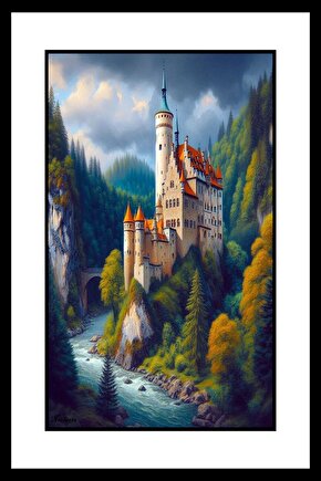 Sato ve Kule Digital Art ( ÇERÇEVESİZ - ÇERÇEVE YOKTUR ) ( ULTRA HD ) FOLYO AFİŞ - POSTER