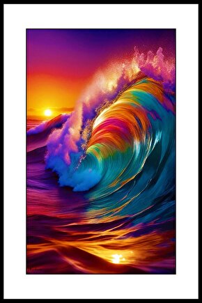 Fırtına Öncesi Digital Art ( ÇERÇEVESİZ - ÇERÇEVE YOKTUR ) ( ULTRA HD ) FOLYO AFİŞ - POSTER