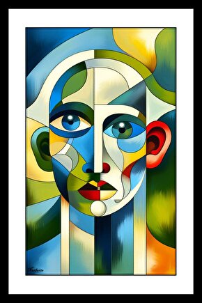 Astral Adam Digital Art ( ÇERÇEVESİZ - ÇERÇEVE YOKTUR ) ( ULTRA HD ) FOLYO AFİŞ - POSTER