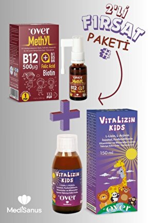 2li Fırsat Paketi - 1 kutu B12 Plus ve 1 kutu Vitalizin bir arada