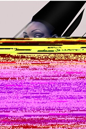 2 Adet Siyah acik Gri Saçaklı Tavan Broçol