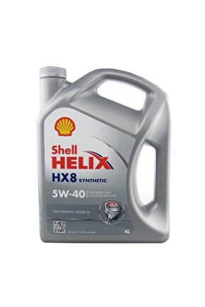 Helix Hx8 Benzin Dizel Lpg Motor Yağı 5w-40 4lt Üt:2024