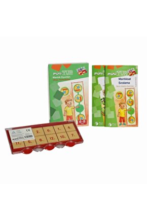 Miniyup 6-8 Yaş Zeka Geliştirici Set (2 Kitapçık + 1 Miniyup Kontrol Kutusu)