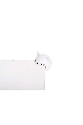 Silikon Sevimli Beyaz Köşe Koruyucu