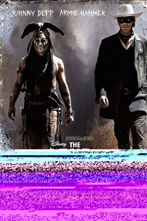 The Lone Ranger (2013) AFİŞ - POSTER ( FOLYO ) - AFİŞ - POSTER-7476