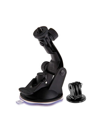 Gopro Aksiyon Kamera Araç Içi Vantuz Bağlantı Adaptörü Vidalı