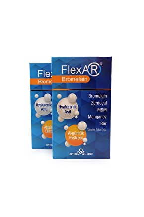 FlexAR Bromelain 30 Tablet 2li Paket