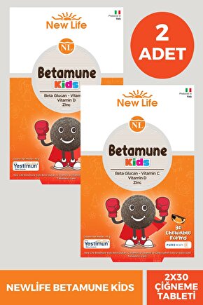 Betamune Kids 30 Yumuşak Kapsül 2 Adet
